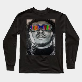 Black white takeoff Long Sleeve T-Shirt